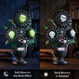 Glow Skull Flower Building Set