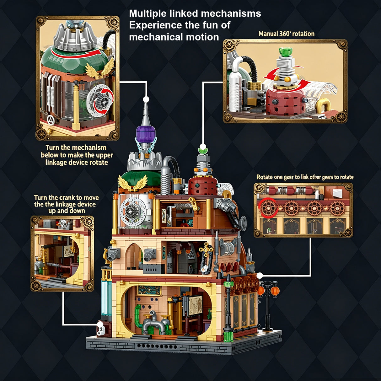 Steam Magic Workshop – Building Block Set