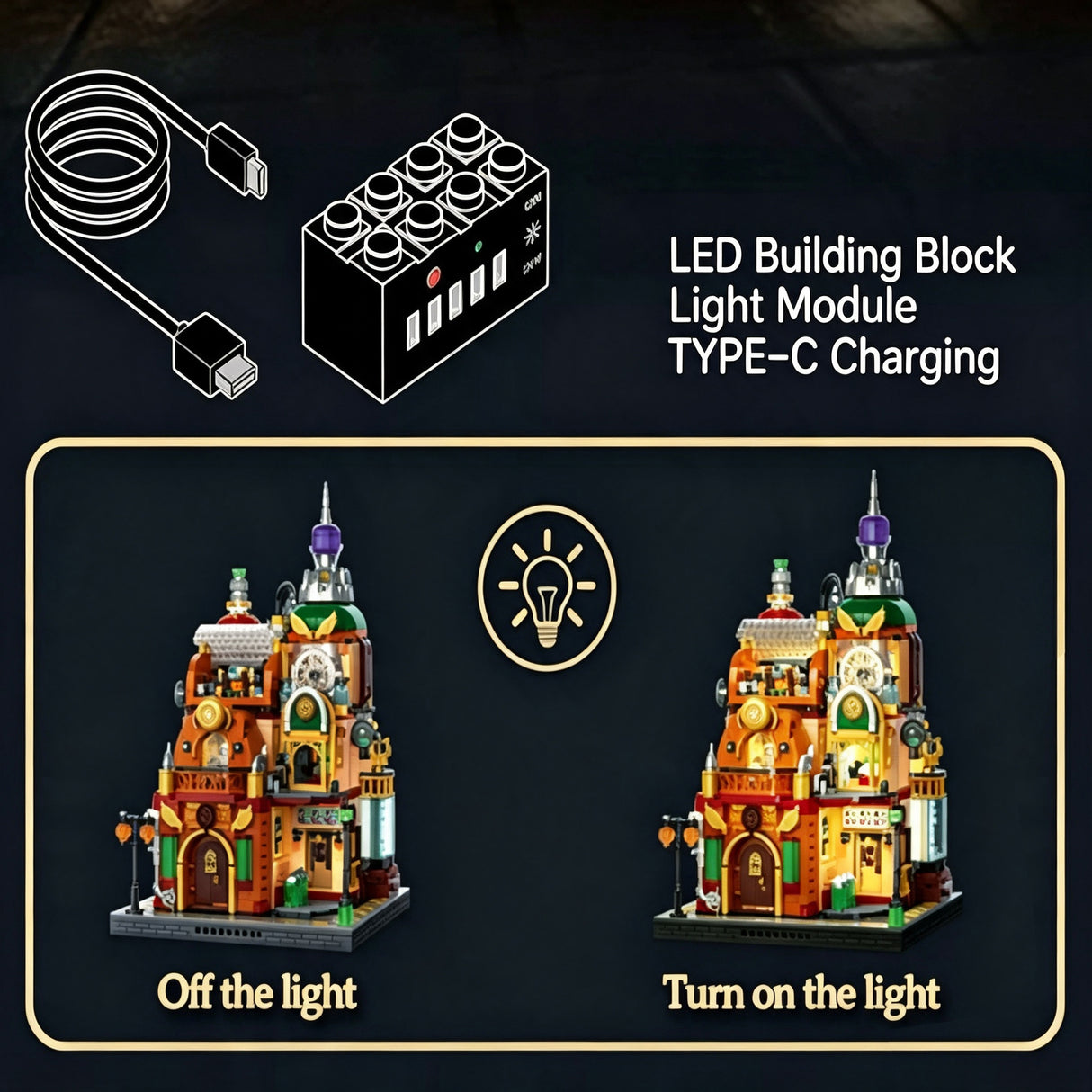 Steam Magic Workshop – Building Block Set