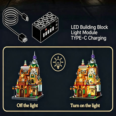 Steam Magic Workshop – Building Block Set