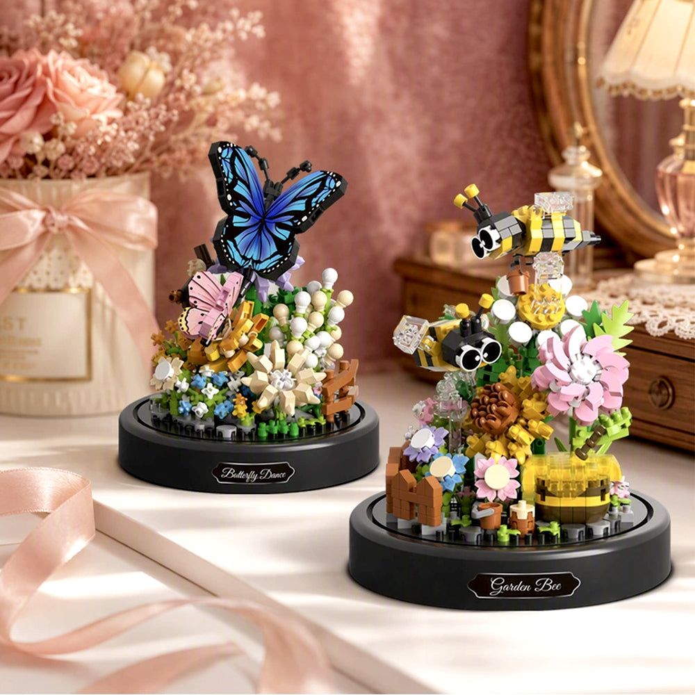 Butterfly & Bee Secret Garden Building Set