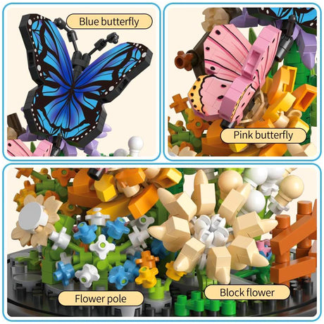Butterfly & Bee Secret Garden Building Set
