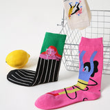 Art Illustration Socks