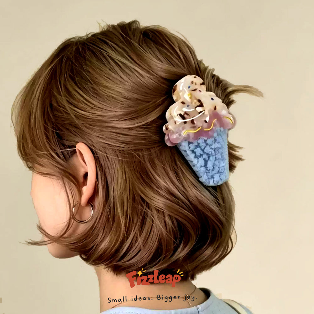 Blue Ice Cream Cone Claw