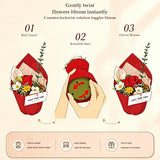 Handheld Rose  Building Bouquet Set