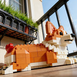 Heart Corgi Building Block set