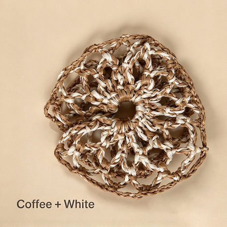 Raffia Woven Vine Scrunchie