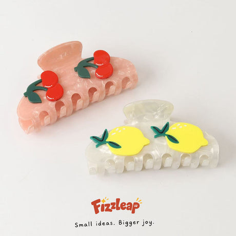 3D Lemon Appliqué Claw