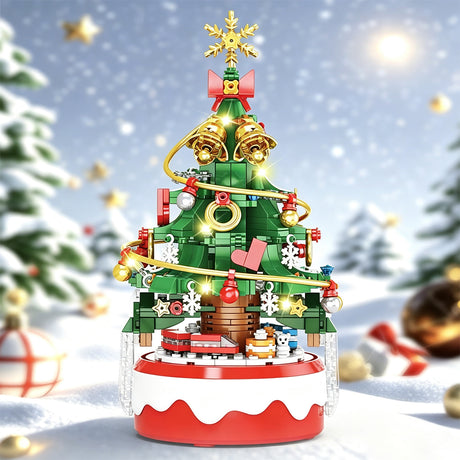 Christmas Music Box Building Block Set
