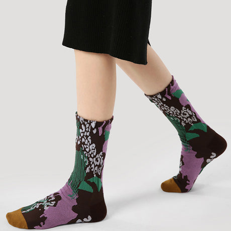 Dappled Pine Shadow Socks
