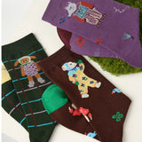 Forest Secret Socks