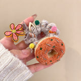 Donut Felt Stretch Scrunchie