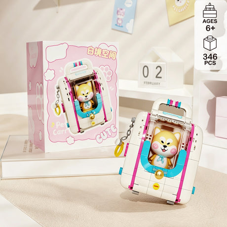 Pet Carrier Building block Set