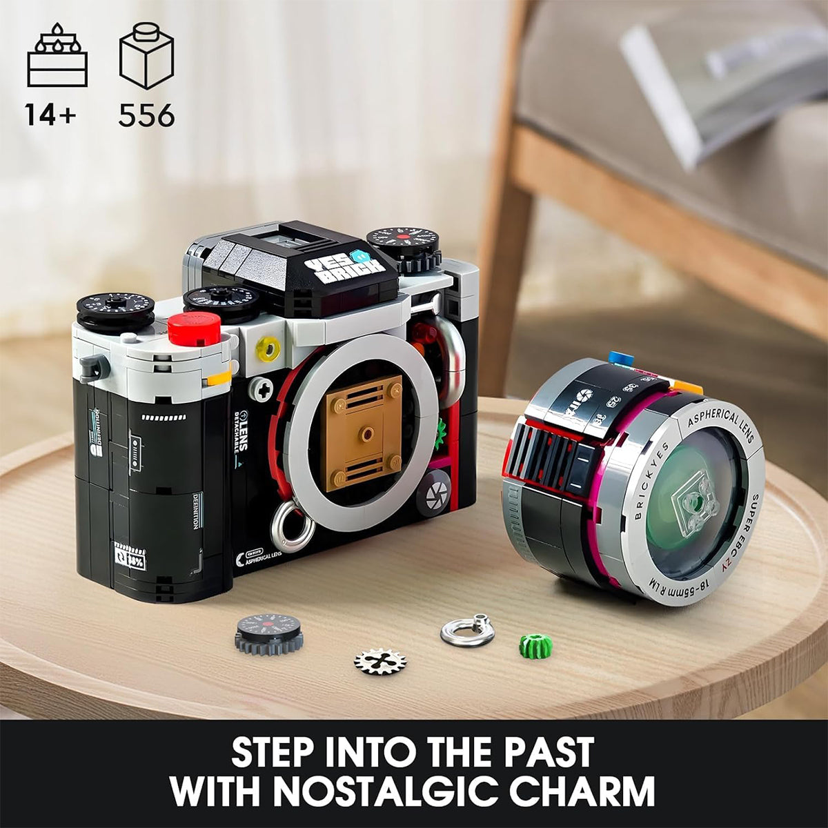 Retro Camera Building Blocks Set