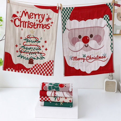 Christmas Series Towels – Set of 4