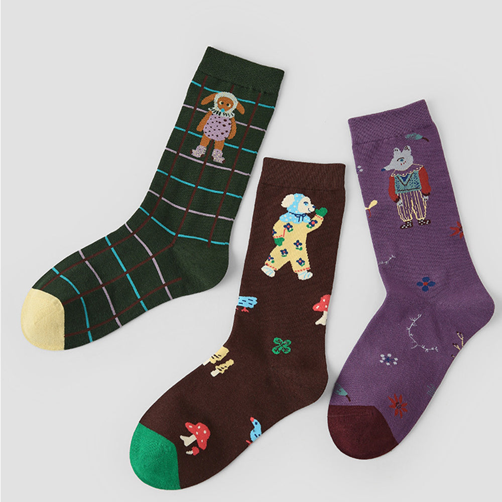 Forest Secret Socks