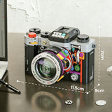 Retro Camera Building Blocks Set