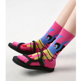 Art Illustration Socks