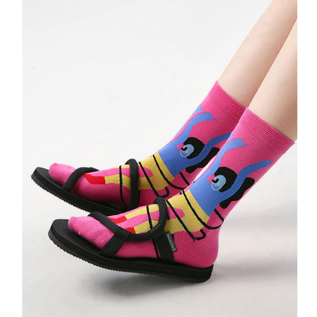 Art Illustration Socks