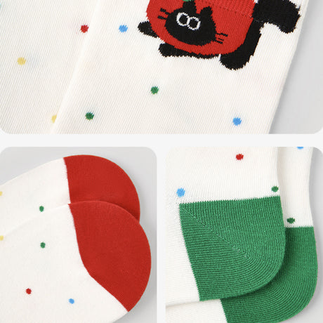 Lucky Persimmon Socks