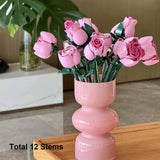 Pink Rose Building Bouquet Set