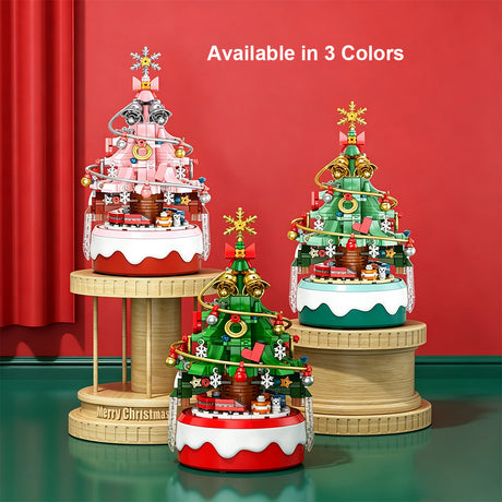Christmas Music Box Building Block Set