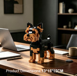 Schnauzer Building Block Set