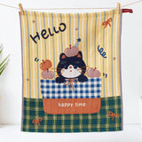 Cat Series Towels – Set of 4