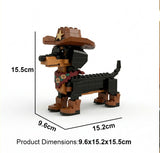 Heart Corgi Building Block set