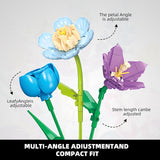 Colorful Bloom Building Bouquet Set