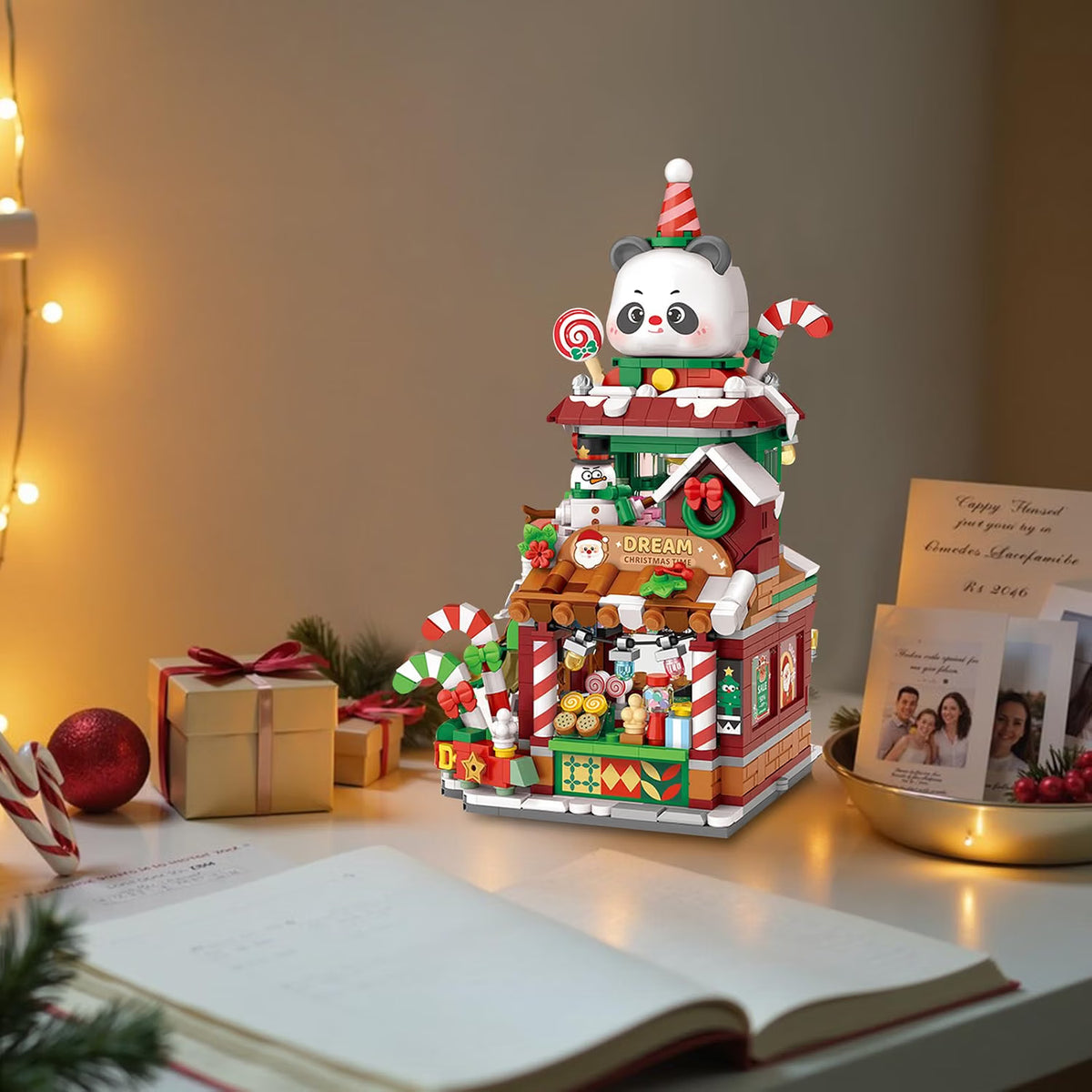 Christmas City Store Building Block Set