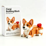 Heart Corgi Building Block set