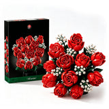 Pink Rose Building Bouquet Set