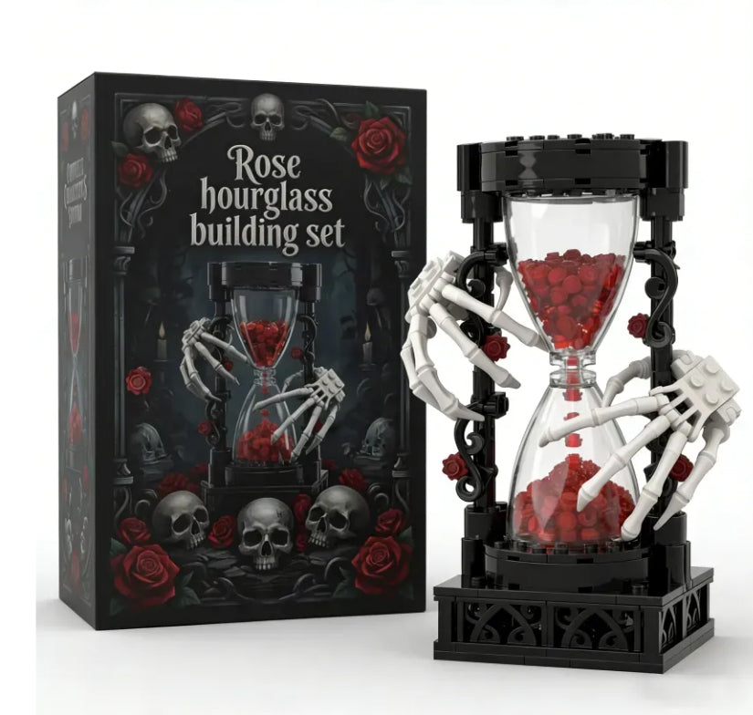 Rose Hourglass Building Block Set
