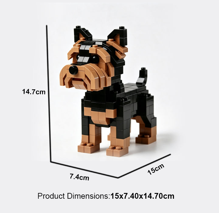Heart Corgi Building Block set