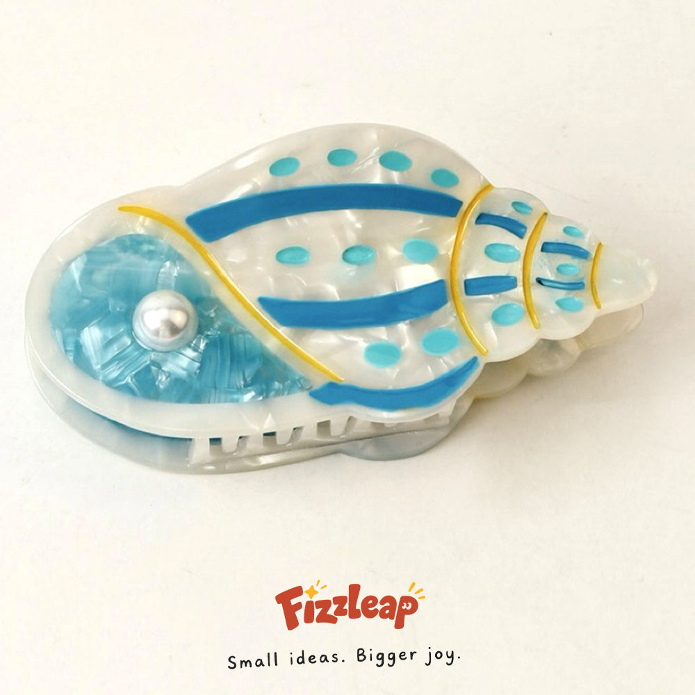 Blue Seashell Claw