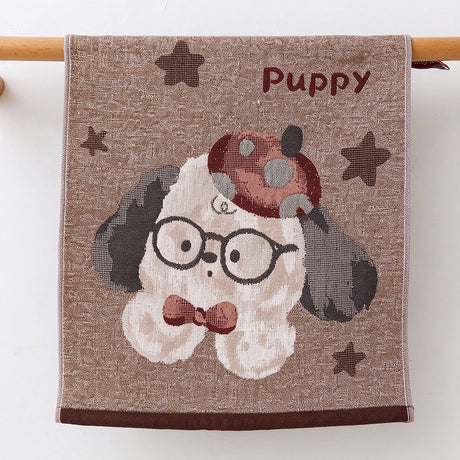Puppy & Bear Series Towels – Set of 2