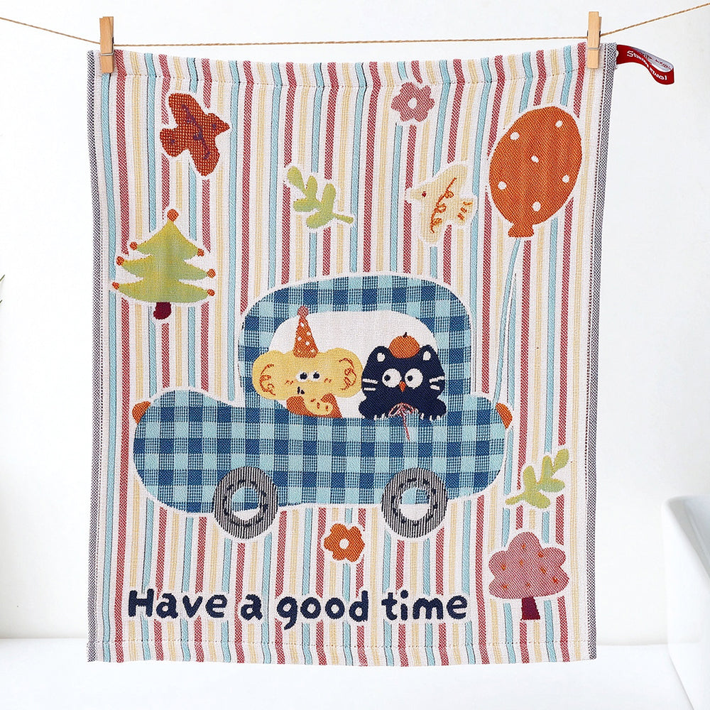Cat Series Towels – Set of 4