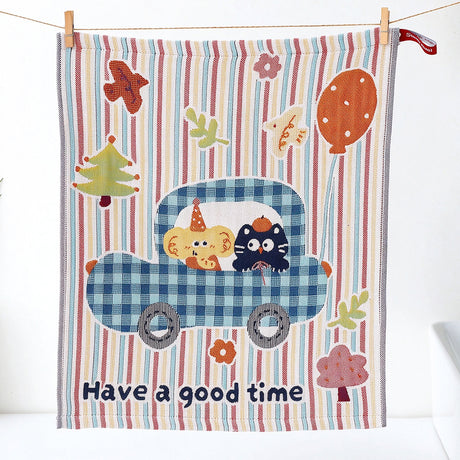 Cat Series Towels – Set of 4