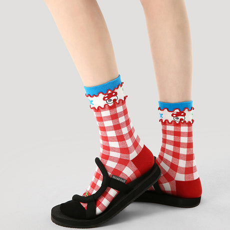 Lucky Persimmon Socks