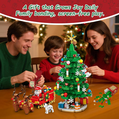 2026 Christmas Tree Building Block Set Advent Calendar