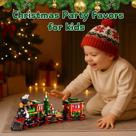 2026 Christmas Train Building Block Advent Calendar