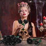 Black Rose Building Bouquet Set