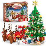 2026 Christmas Tree Building Block Set Advent Calendar