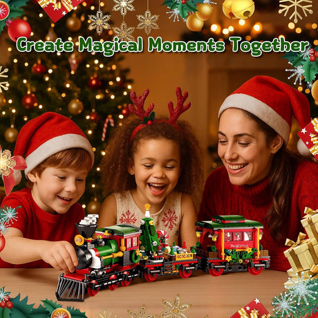 2026 Christmas Train Building Block Advent Calendar