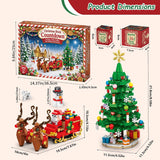 2026 Christmas Tree Building Block Set Advent Calendar
