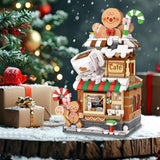 Christmas City Café Building Block Set