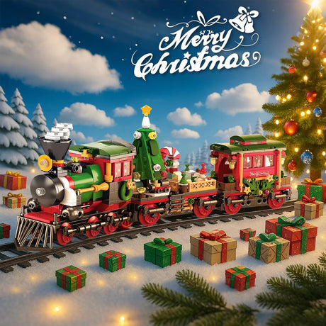 2026 Christmas Train Building Block Advent Calendar