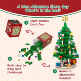 2026 Christmas Tree Building Block Set Advent Calendar