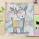 Crayon Animal Series Towels – Set of 4